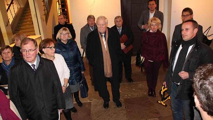 Eindrücke von der Sondersitzung des Bezirkstages in Aschach mit Besichtigung des Schlosses. Foto: Ralf Ruppert