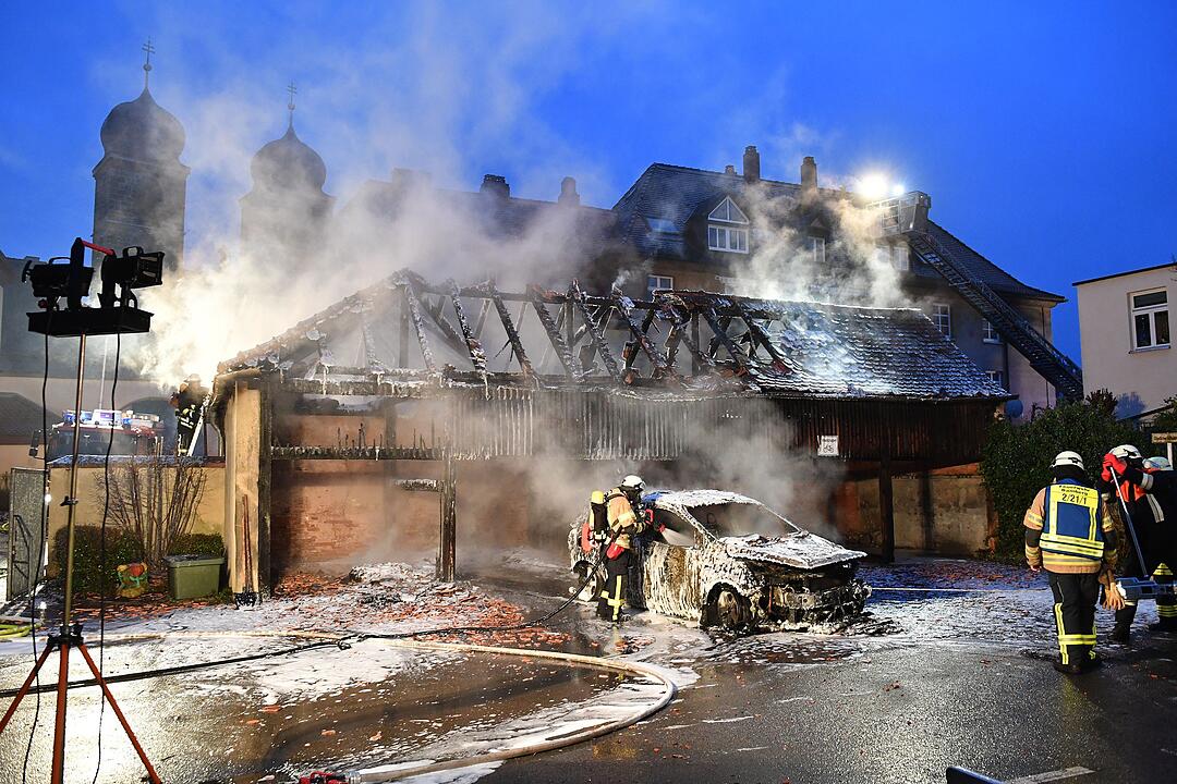 Brand in der Theuerstadt