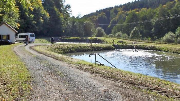 Ein Becken der Kläranlage an der Aspenmühle. Hier entsteht bald ein Neubau. Foto: Ralf Ruppert