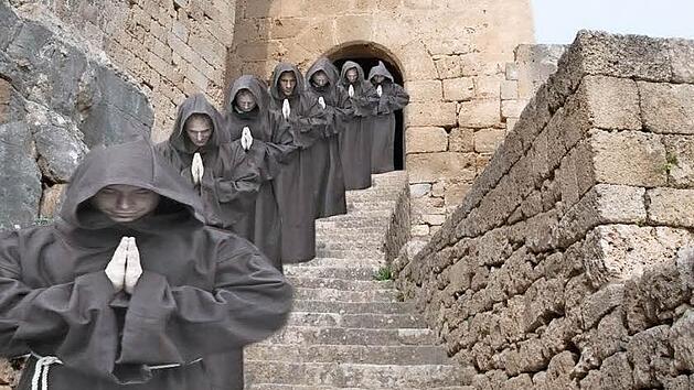 Die "Gregorian Voices" sehen sich nicht nur den sakralen Ges&auml;ngen verpflichtet. Sie interpretieren auch Popsongs um. Foto: privat