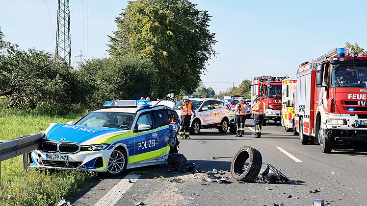 09.09.2023 - B469, Großostheim - Verkehrsunfall