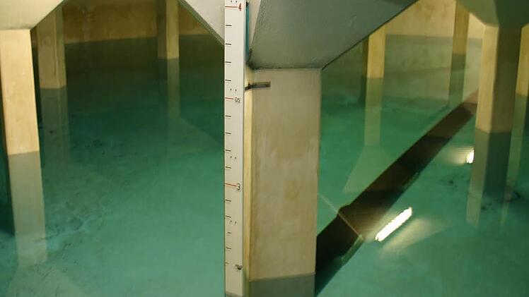 In diesem Hochbehälter speichern die Stadtwerke Forchheim das Trinkwasser für den Osten der Königsstadt. Foto: Stadtwerke Forchheim