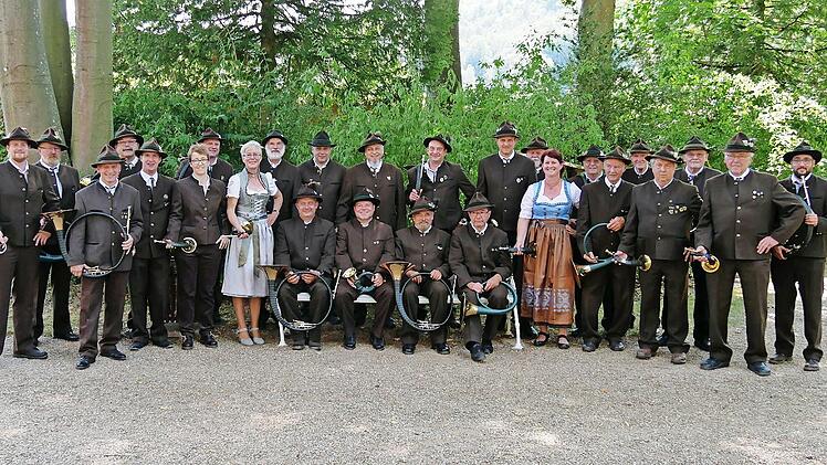 Die Jagdhornbläser des Jägervereins Bad Kissingen 1927 e.V.