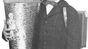 Herbert Brunner an seinem ersten Schultag in der Pestalozzischule: "Da wusste ich schon, dass ich Lehrer werden will."privat