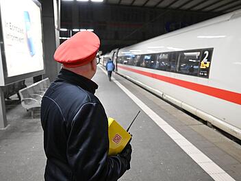 Mitarbeiter bei der Bahn