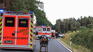 Kreis Bamberg: Auto fährt in Gegenverkehr – Kleinkind auf Rücksitz – Rettungshubschrauber im Einsatz