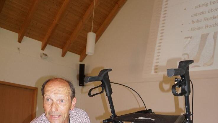 Welche besonderen Anbauteile es gibt und auf welche Qualität zu achten  ist, erklärte Edgar Kast beim Aktionstag.Marion Eckert