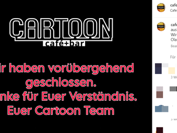 Nürnberg: Café Bar "Cartoon" vorübergehend geschlossen - "ziehen uns zurück"