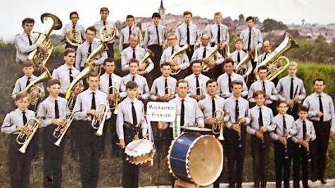 Im Gründungsjahr 1964 spielten 29 Musiker bei den Premicher Musikanten.