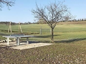 Der neue Spielplatz in Hochstall Foto: Andrea Spörlein