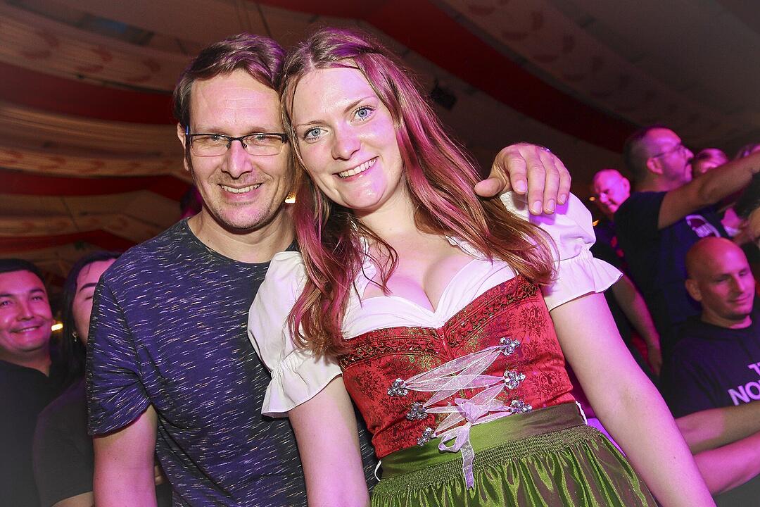 Am Donnerstag spielten die "Stoapfälzer Spitzbuam".