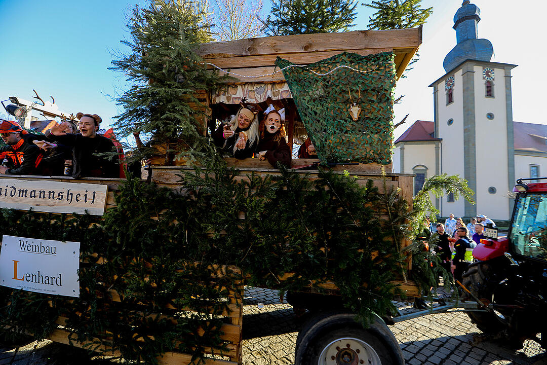 Fasching in Sand am Main!
