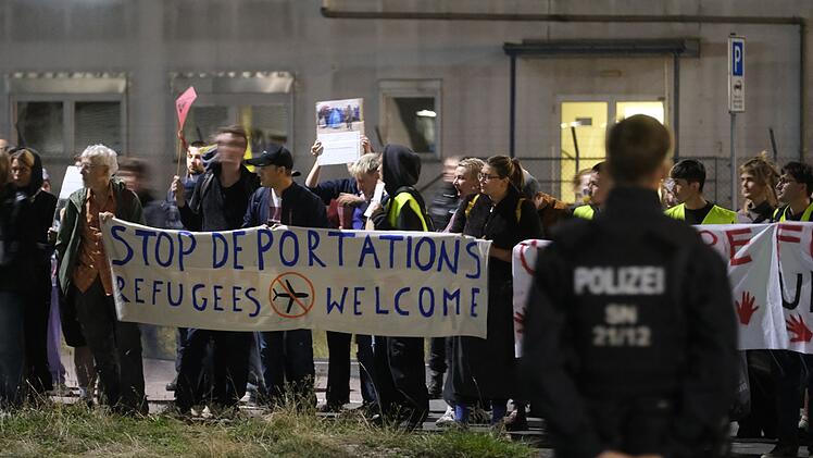 Flughafen Leipzig-Halle - Demonstrationen