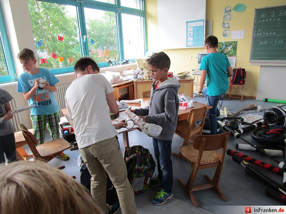 Kl. 4b, Grundschule Baunach (Pompfen)