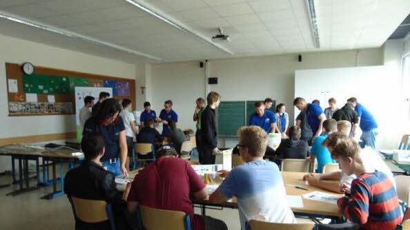 Eine der Stationen Foto: Petra Malbrich