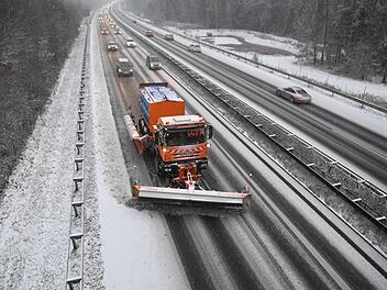 Am Sonntag hat es in Bamberg und im Landkreis kräftig geschneit. Foto: Ronald Rinklef