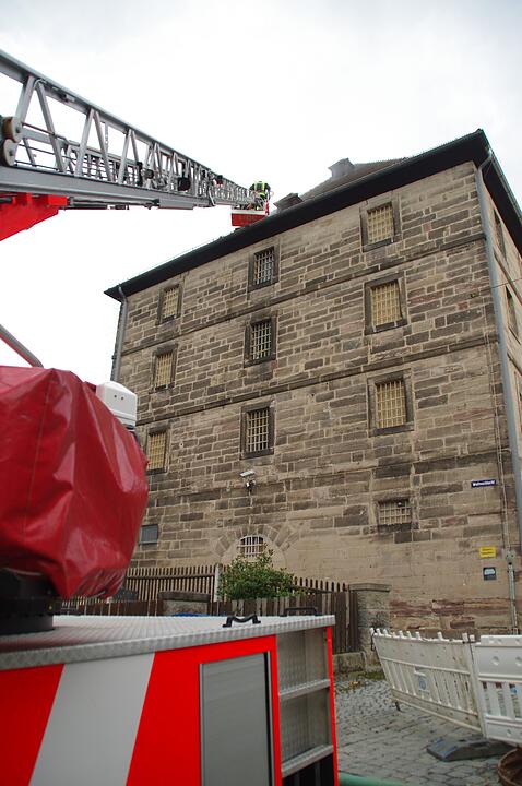 Brand in JVA Kronach