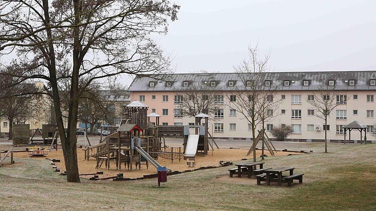 Einblicke vom Gelände der Aufnahmeeinrichtung. Foto: Harald Rieger