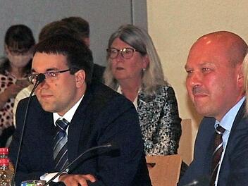 Walter Drebinger (r.) , schlug Konrad Körner als Zweiten Bürgermeister vor.  Foto: sae