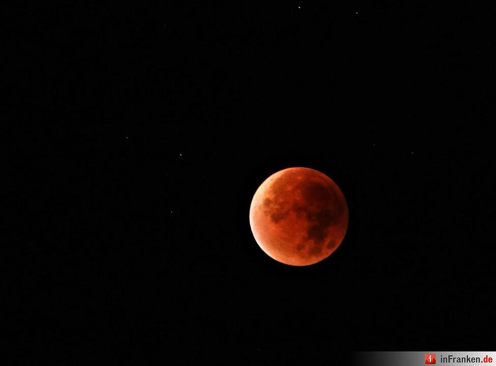 Blutmond über Franken