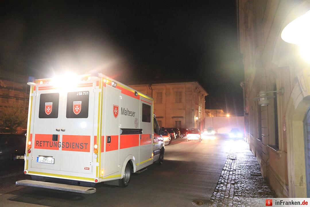 Großeinsatz: Aufstand in Justizvollzugsanstalt in Ebrach