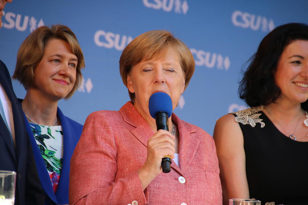 Angela Merkel zu Besuch in Bad Kissingen