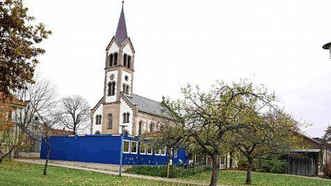 In Richtung Westen erhält das Kinderhaus St. Josef einen Anbau.
