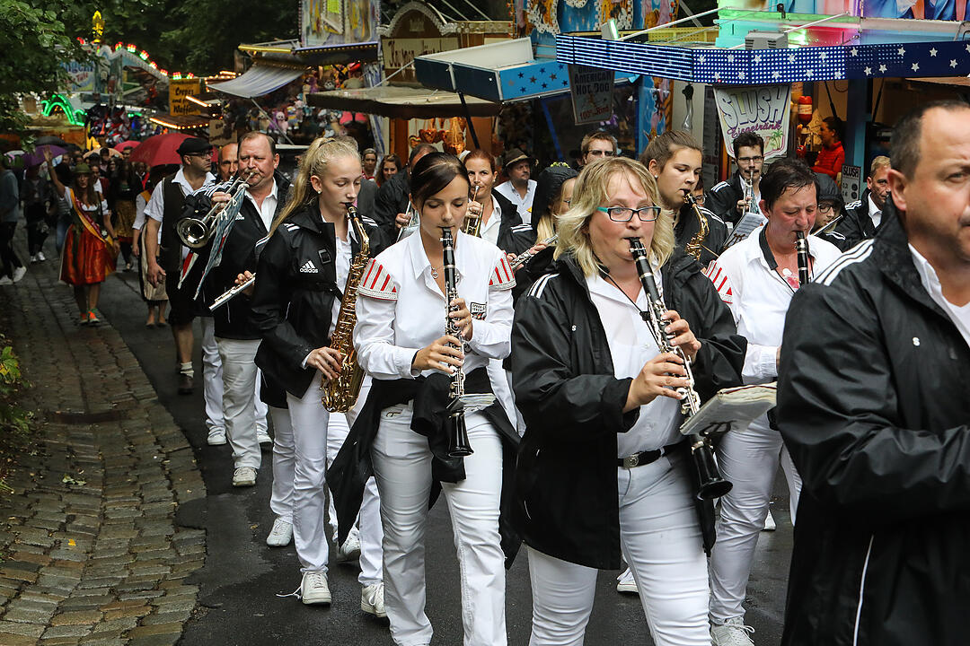 Forchheim; Annafestumzug; Annafeststimmung; Foto: Barbara Herbst