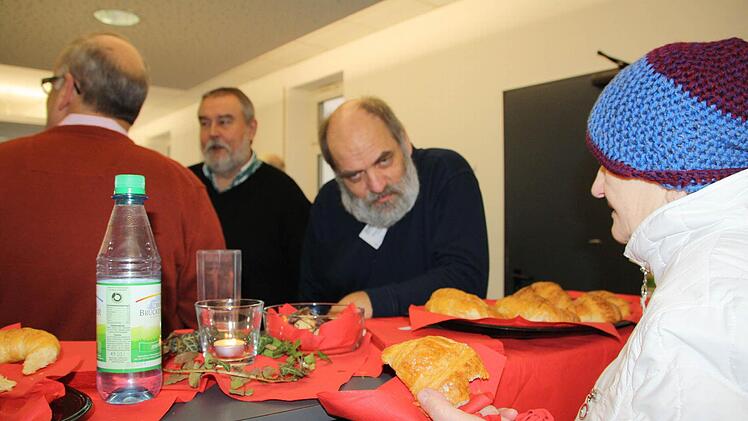 Eindrücke vom Redaktionsfrühstück der Saale-Zeitung. Foto: Ralf Ruppert