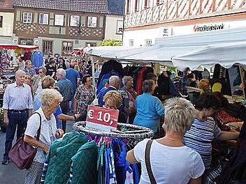 Sehr gut besucht war der verkaufsoffene Sonntag, der durch das sonnige Wetter begünstigt wurde.