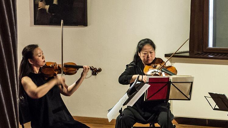 Impressionen vom Kammerkonzert im Coburger RathaussaalFoto: Jochen Berger