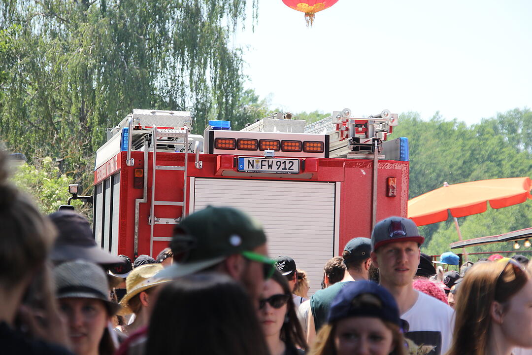 So wild feiern die Besucher bei Rock im Park 2019