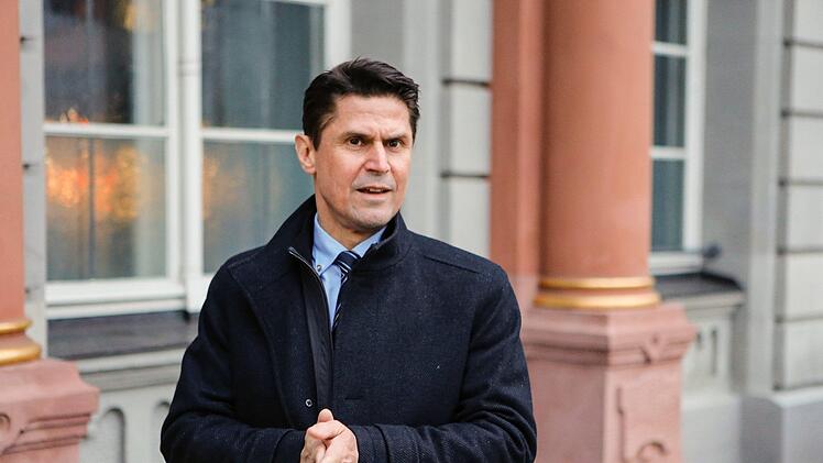 Christian Meyer, wiewohl unterlegen, zeigte sich mit seinem Ergebnis nicht unzufrieden: Noch nie habe ein CSU-Bewerber so viele Stimmen geholt. Foto: Matthias Hoch