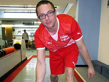 Alexander Welsch vom TSV Wilhelmsthal erzielte mit 573 Holz das beste Ergebnis des zehnten Spieltags in der Bezirksliga A Ost. Foto: privat