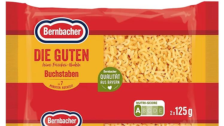 Bernbacher ruft Buchstabennudeln zurück