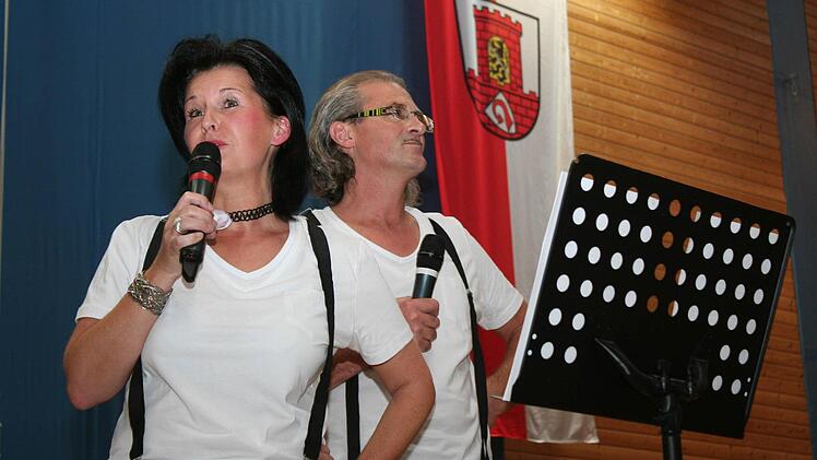 "Die Dorschn", Harald und Sabine Dorsch sorgten mit fränkischem Gwaaf für Heiterkeit