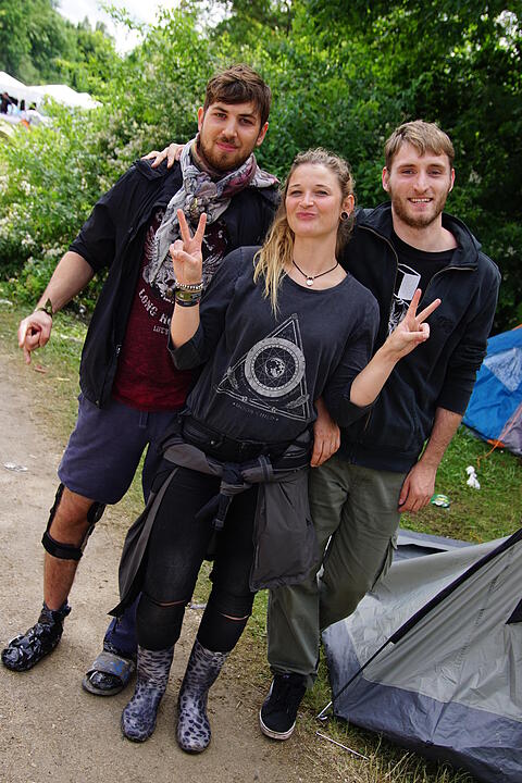 Drei Tage Zeltplatz bei Rock im Park