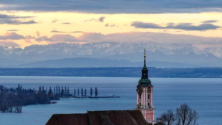 Sonnenaufgang am Bodensee