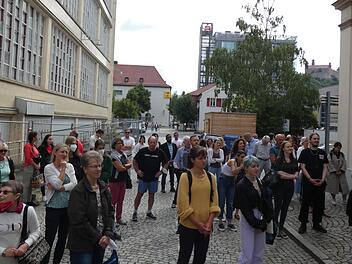 Der Campus-Tag lockte viele Kulmbacher auf das Spinnereiareal.