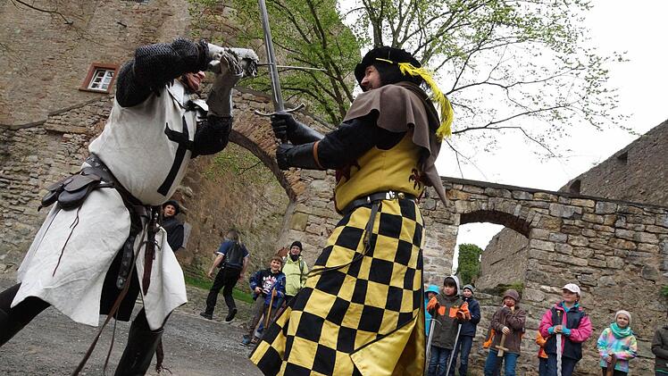 Schaukampf der Ritter