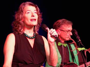 Das Duo Faltsch-Wagoni kam zum Kabarettherbst nach Bad Kissingen. Fotos: Klaus Werner
