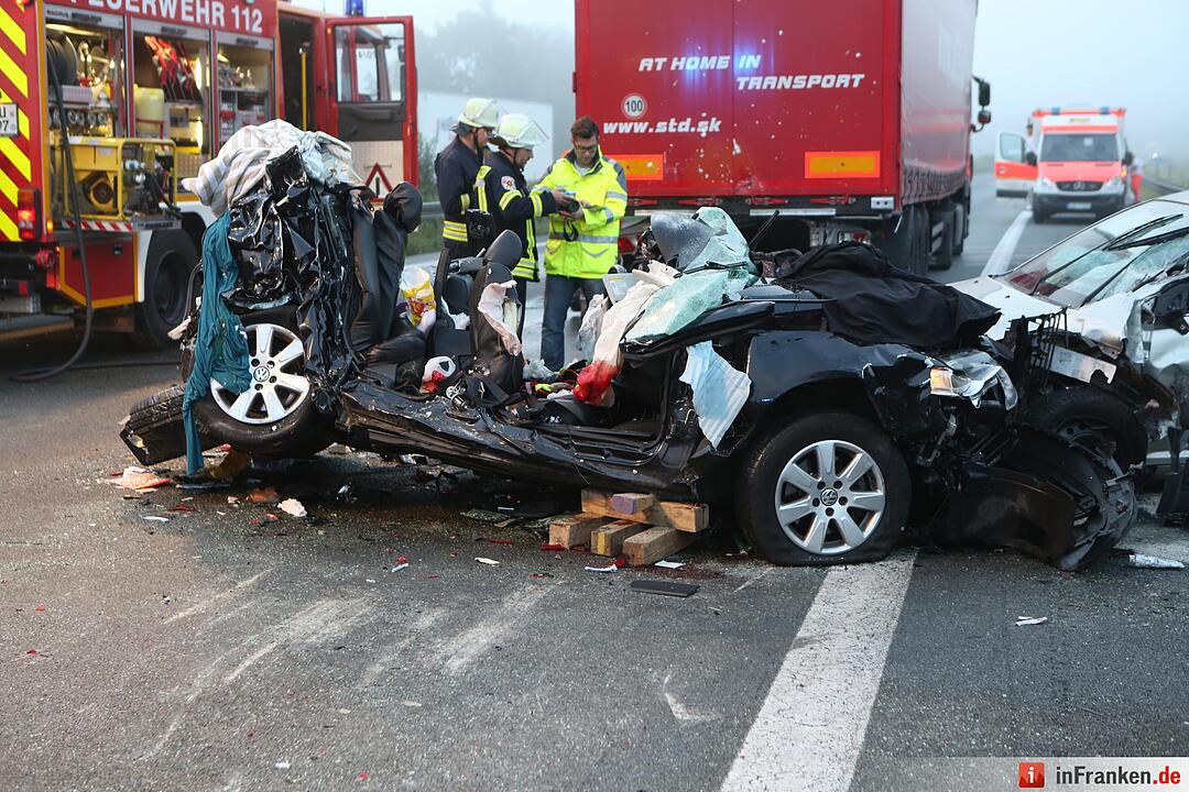 Drei Menschen sterben nach Unfall auf A3 bei Altdorf