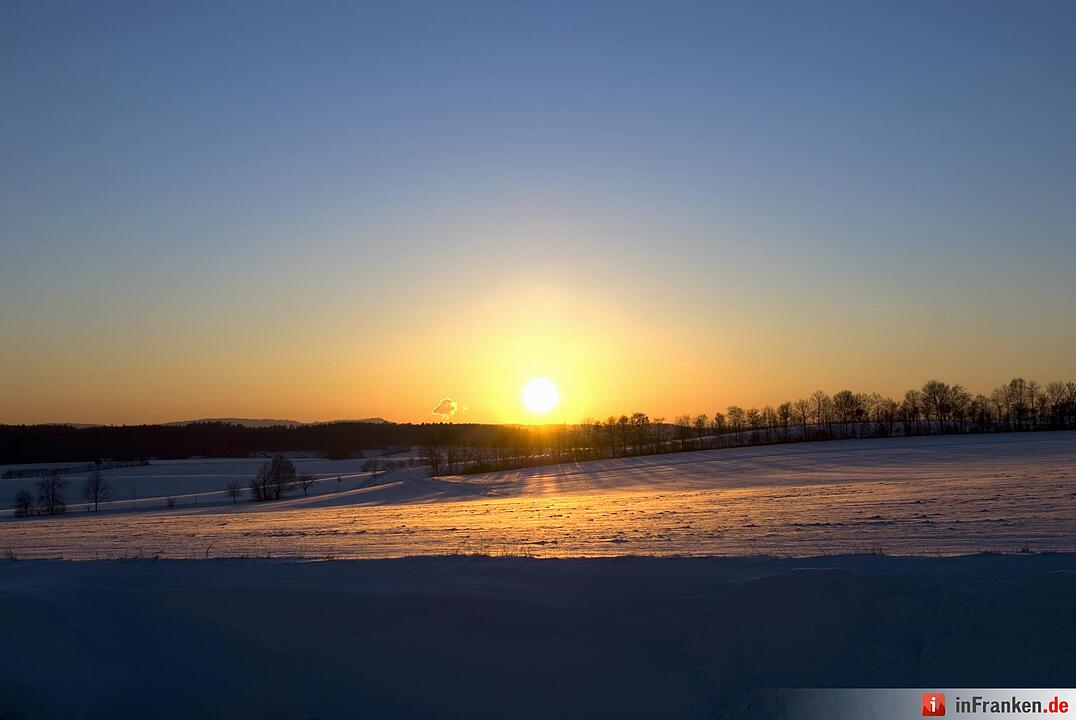 Dreikönigswochenende bei eisigen Temperaturen in Franken 2017