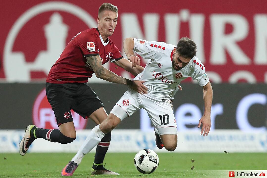 Club vs. Kickers: Das Frankenduell in Bildern