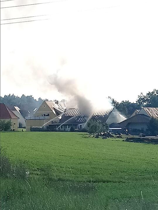 Weidenbach: Scheune gerät in Brand – hoher Schaden