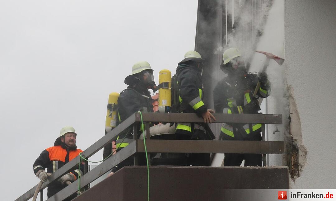 Schwelbrand in Gasthof in Großheirath