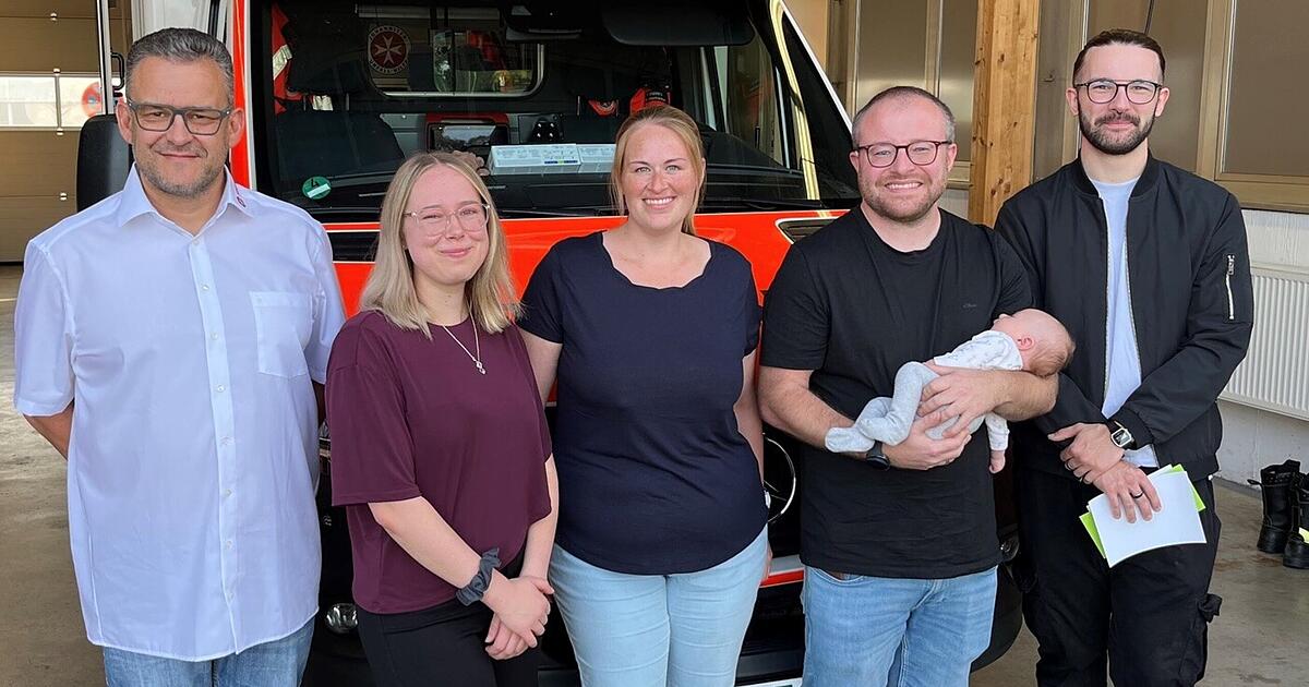 Kreis Schweinfurt: Geburt im Rettungswagen - Tage später meldet sich ...