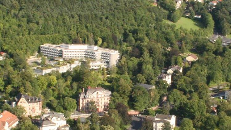 Blick auf das Parkhotel Cup Vitalis. Foto: Edgar Bartl