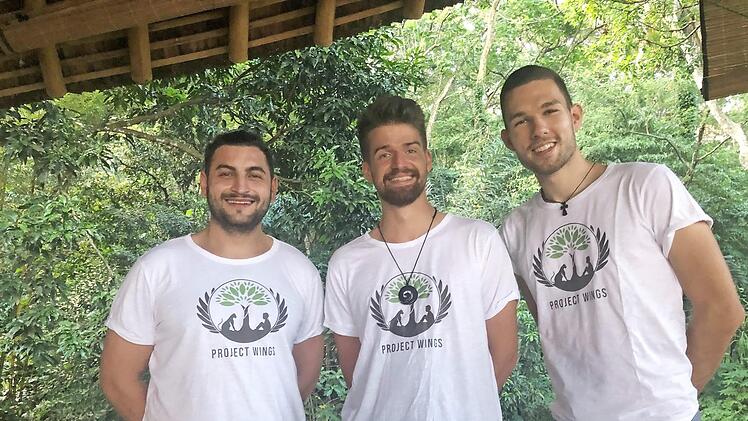 Drei Männer, ein Ziel: Mit ihrem "Project Wings" wollen Erich Stieb, Sebastian Keilholz und Marc Helwing die Welt ein Stück besser machen.