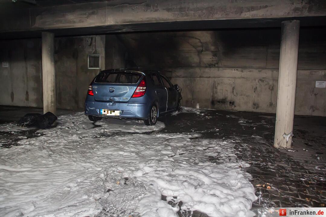 Tiefgaragenbrand in Erlangen